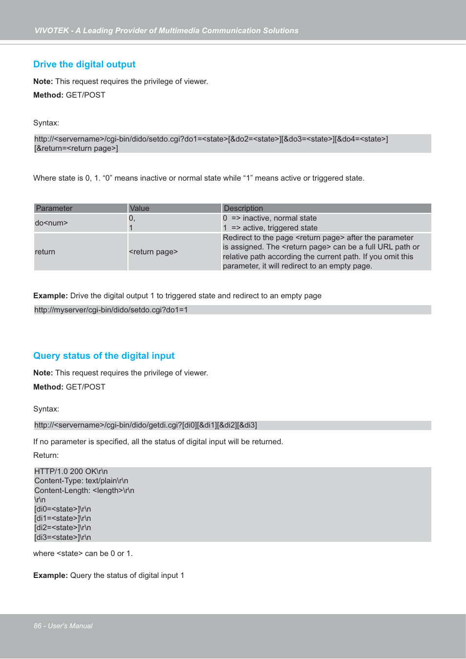 Vivotek IP7142 User Manual | Page 86 / 95
