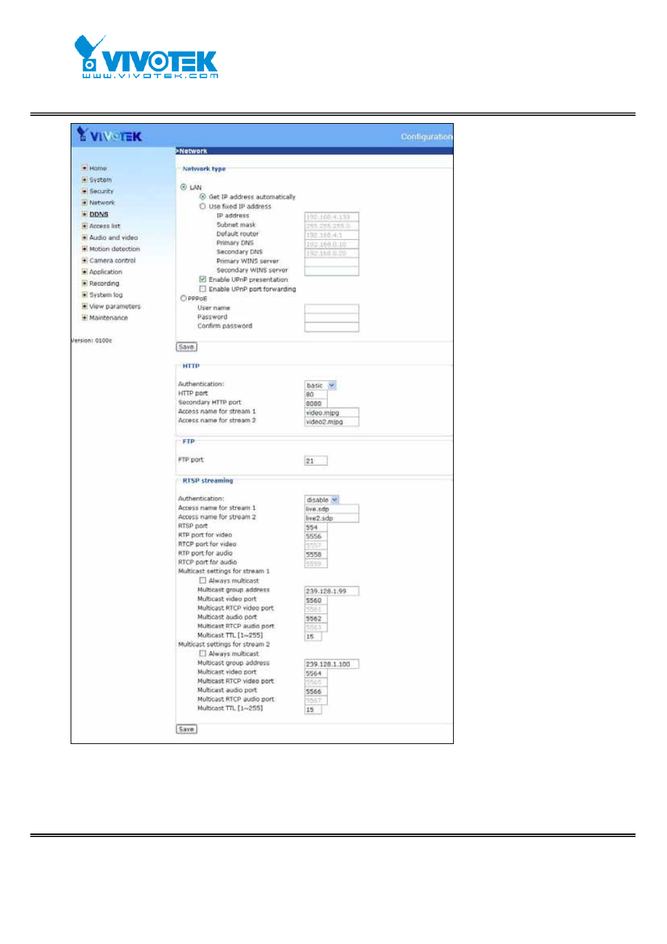 Vivotek IP7152 User Manual | Page 34 / 106