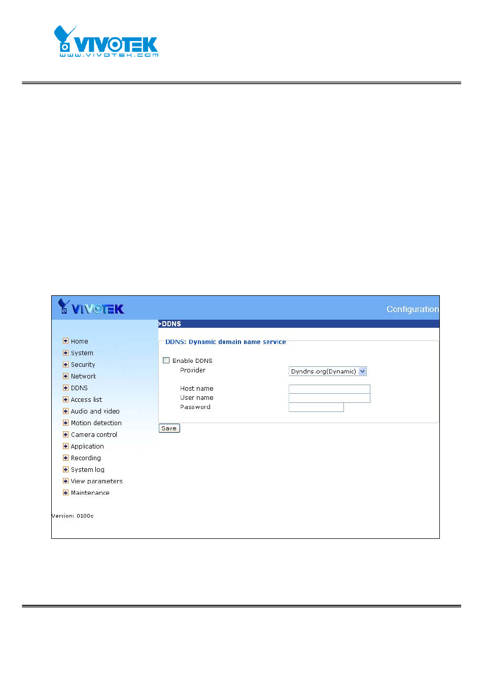 Ddns | Vivotek IP7152 User Manual | Page 37 / 106