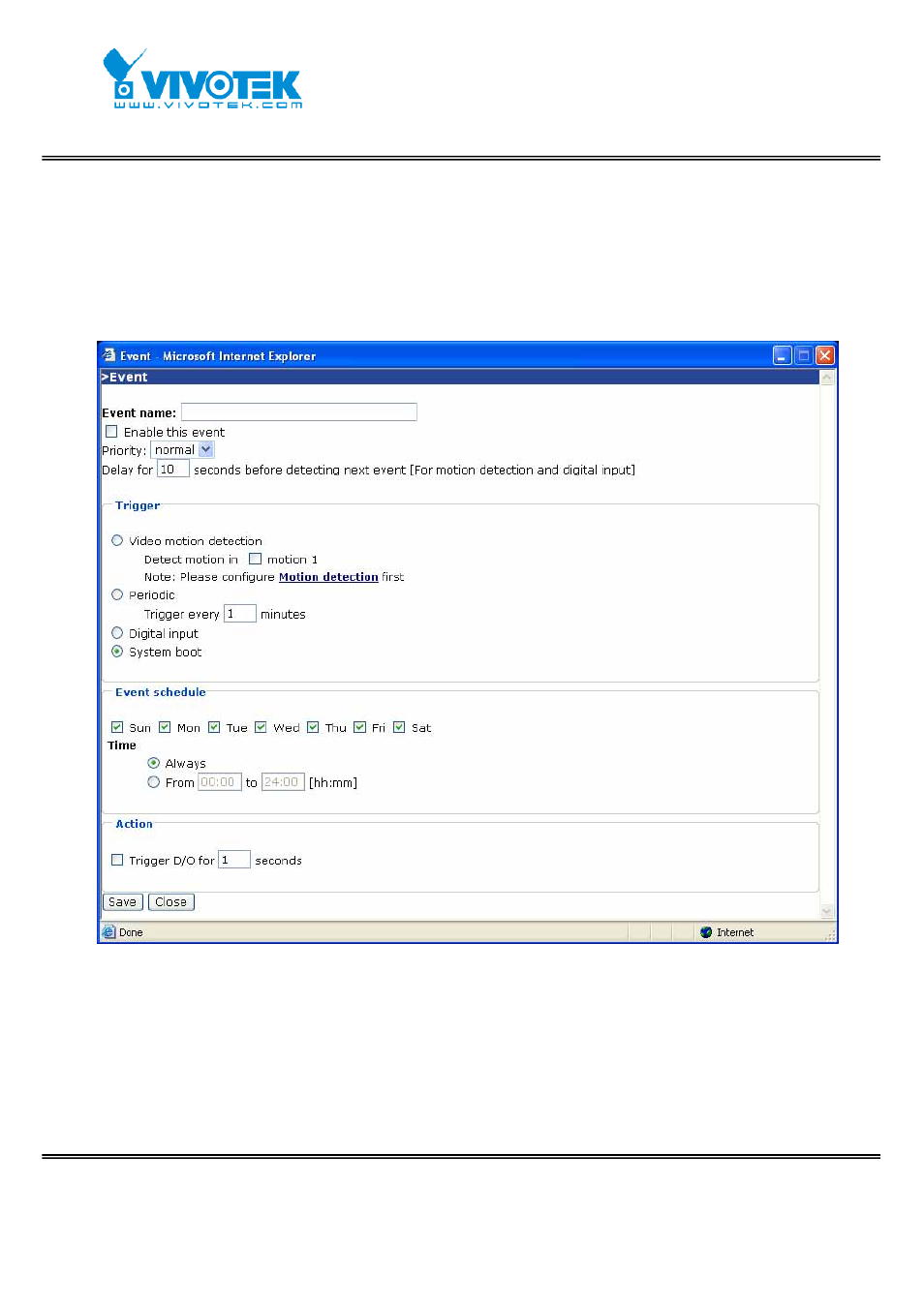 Server | Vivotek IP7152 User Manual | Page 55 / 106