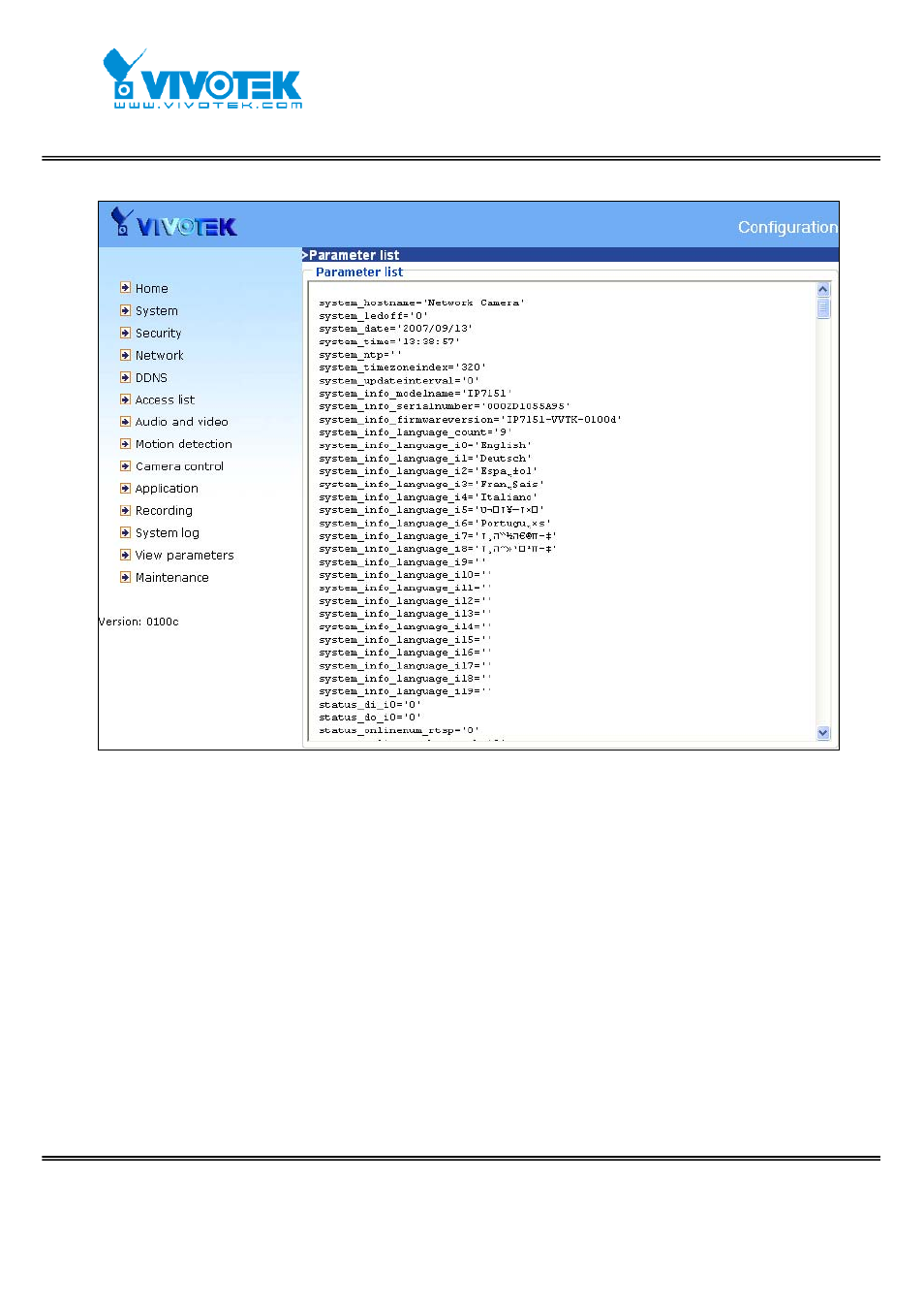 Vivotek IP7152 User Manual | Page 62 / 106