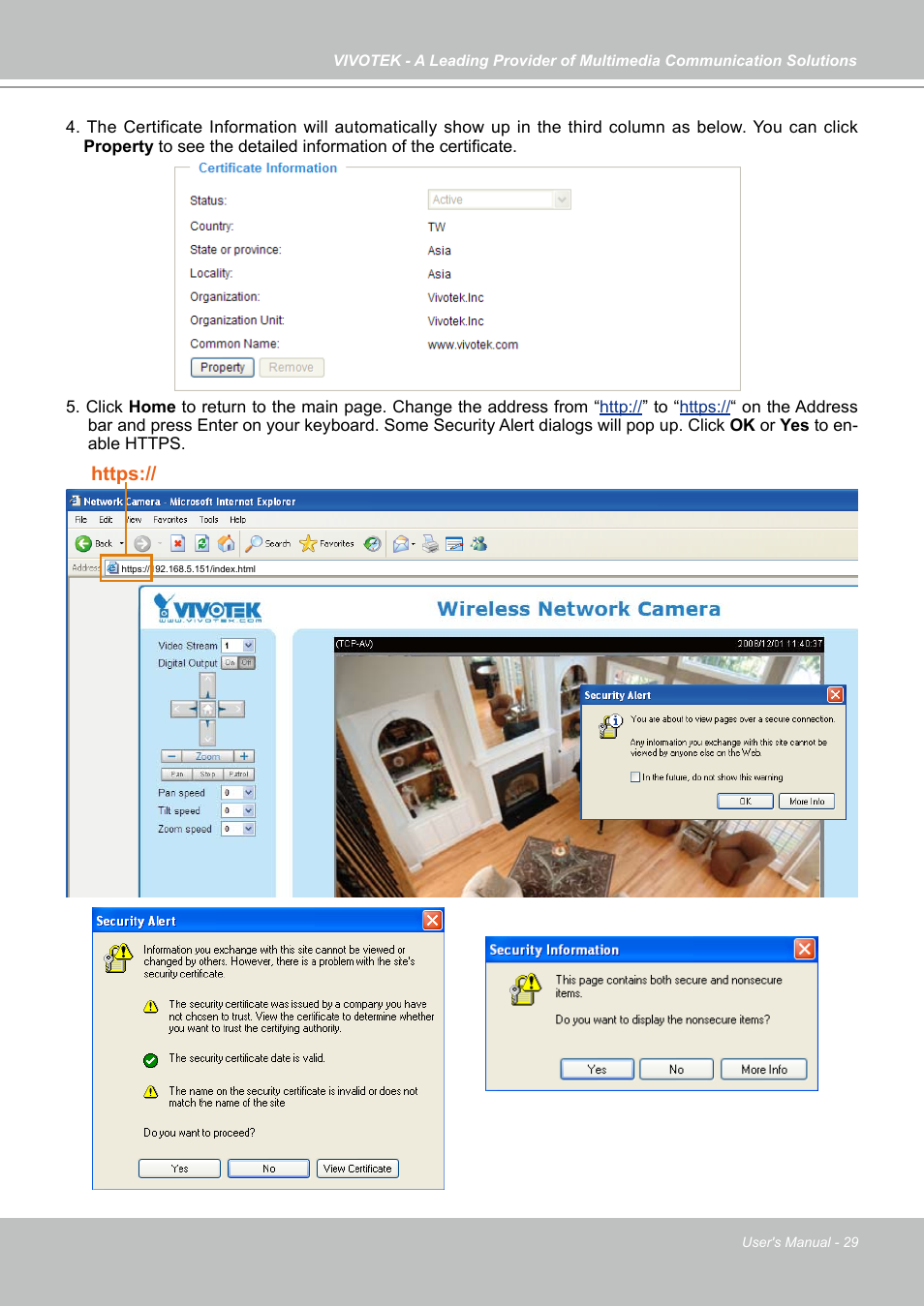 Vivotek PZ7131 User Manual | Page 29 / 130