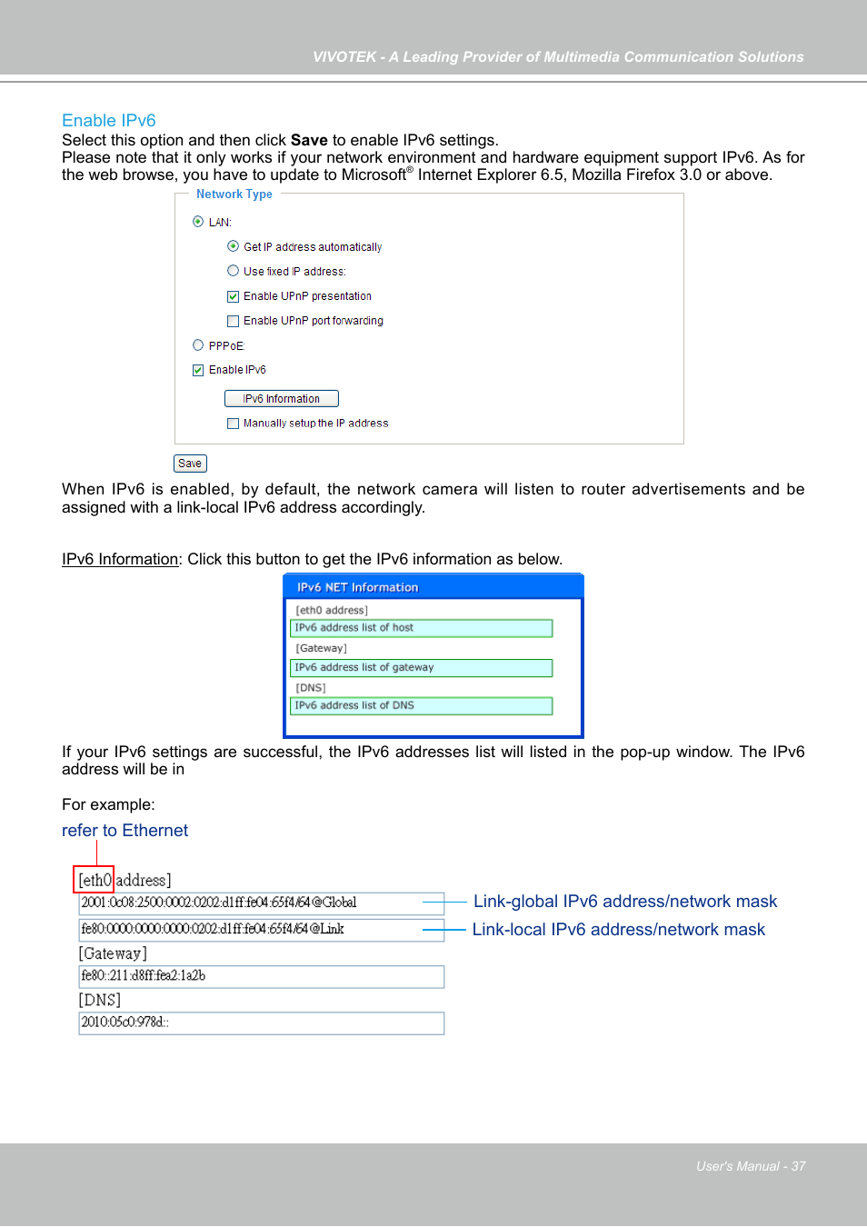 Vivotek PZ7131 User Manual | Page 37 / 130