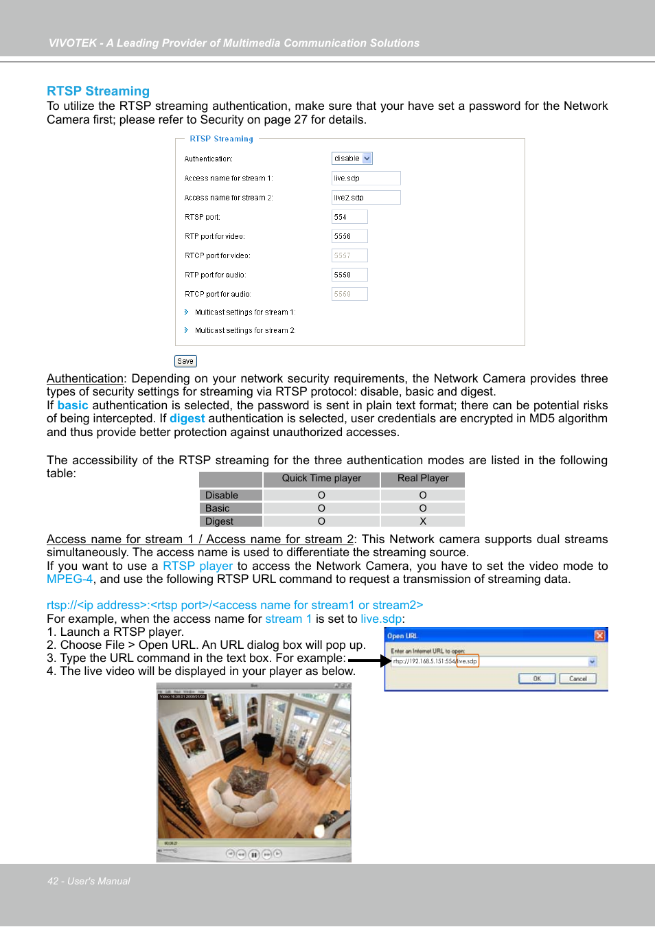 Vivotek PZ7131 User Manual | Page 42 / 130