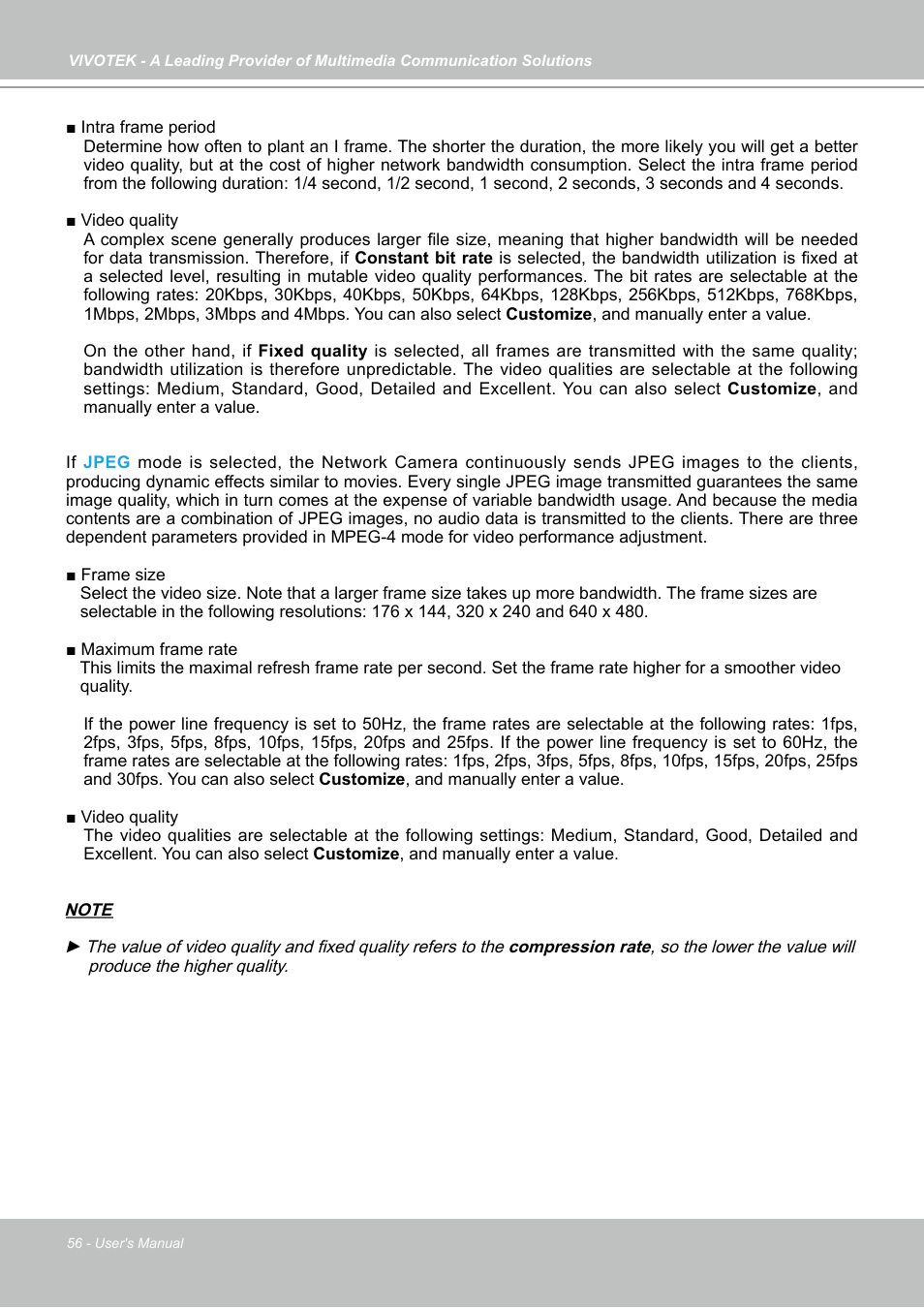 Vivotek PZ7131 User Manual | Page 56 / 130
