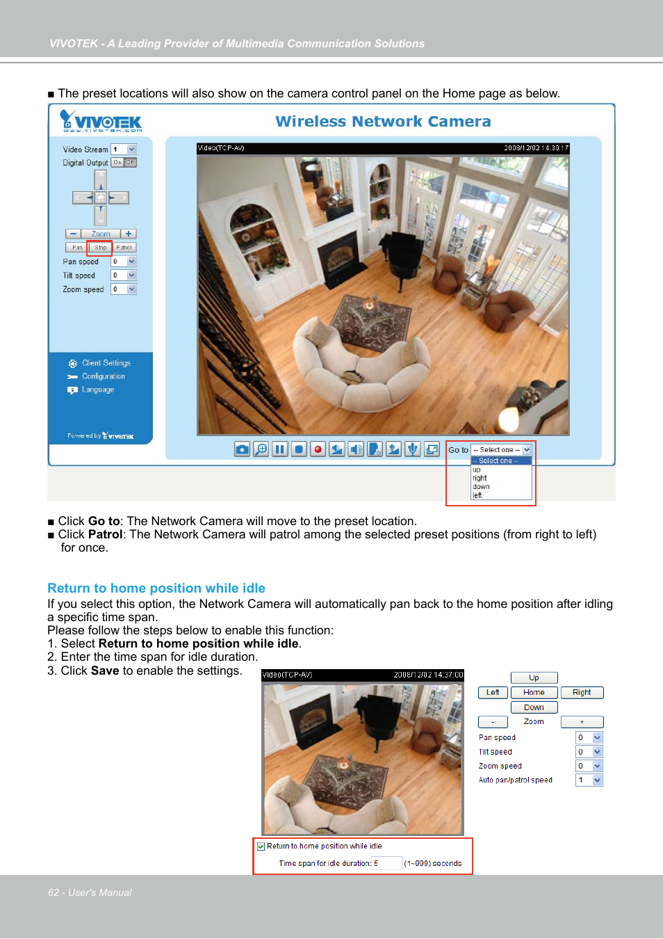 Vivotek PZ7131 User Manual | Page 62 / 130