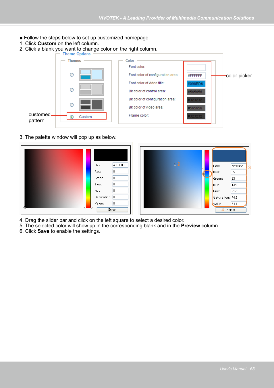 Vivotek PZ7131 User Manual | Page 65 / 130