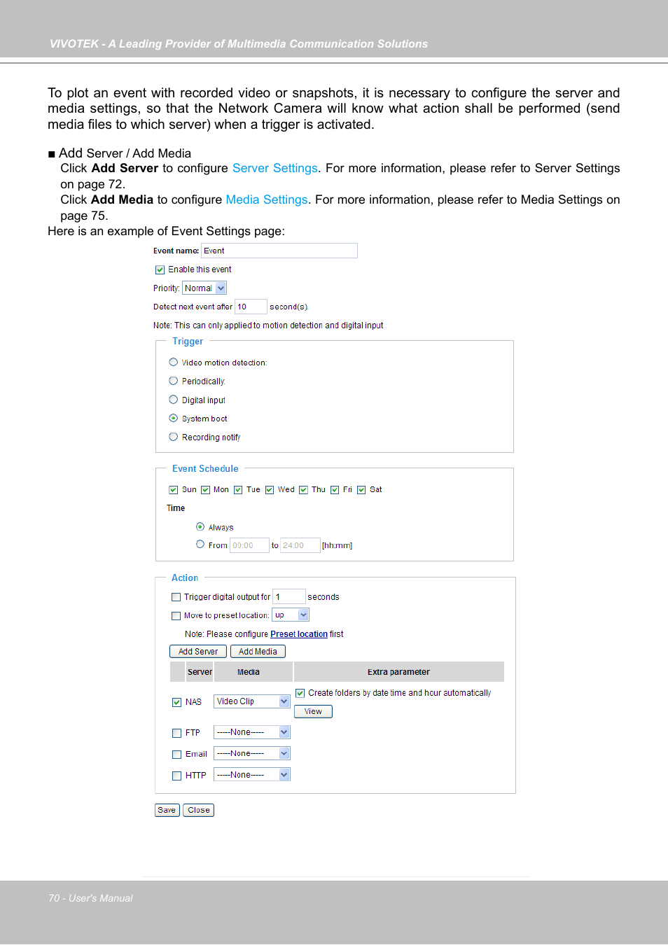 Vivotek PZ7131 User Manual | Page 70 / 130