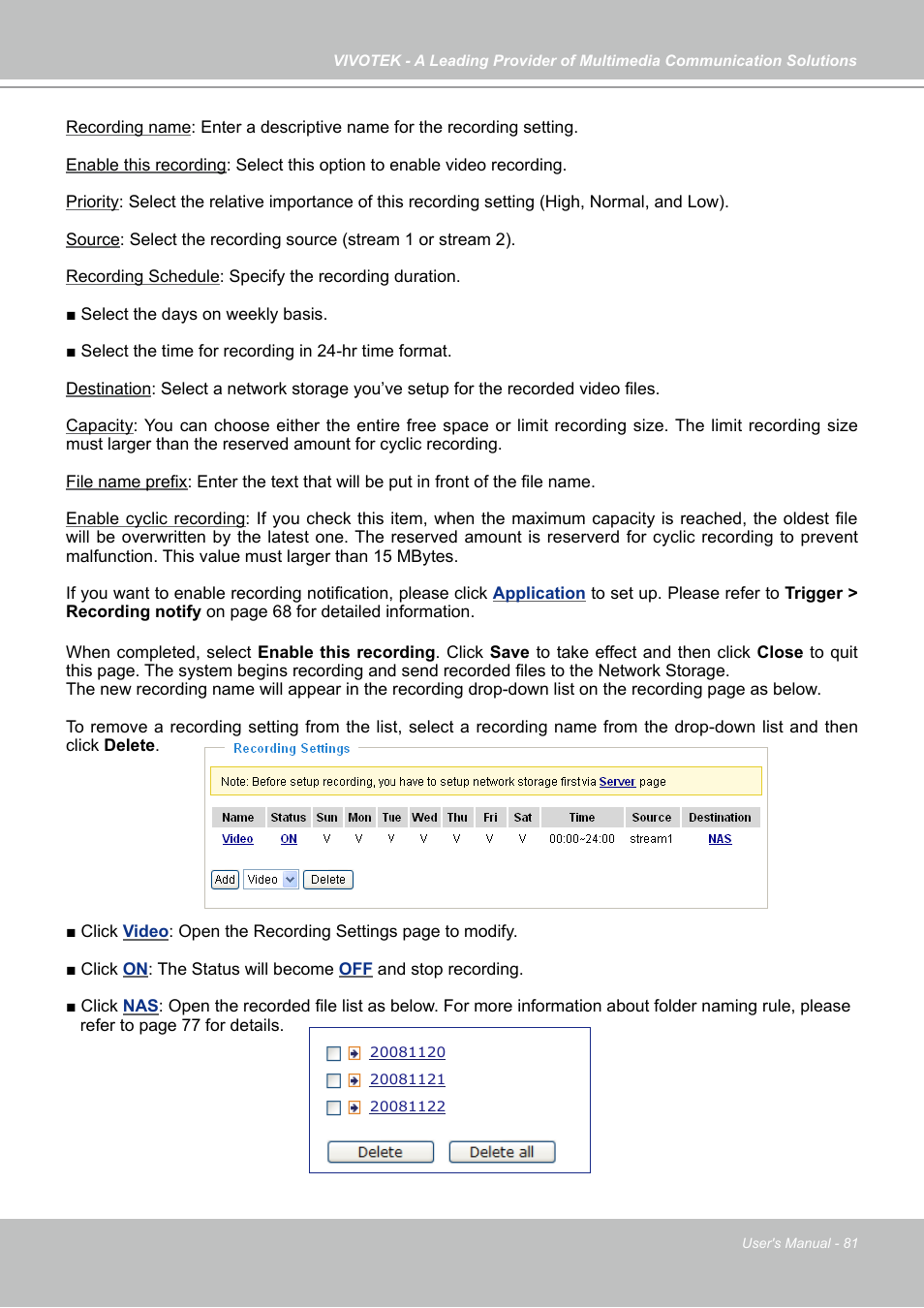 Vivotek PZ7131 User Manual | Page 81 / 130