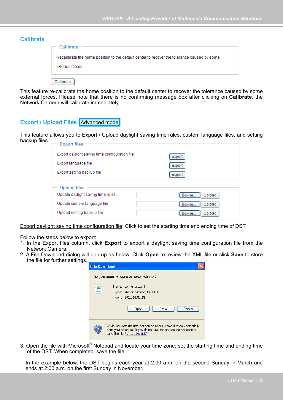 Vivotek PZ7131 User Manual | Page 85 / 130