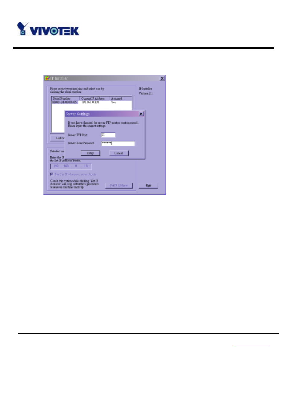 Vivotek IP3111/3121 User Manual | Page 20 / 90