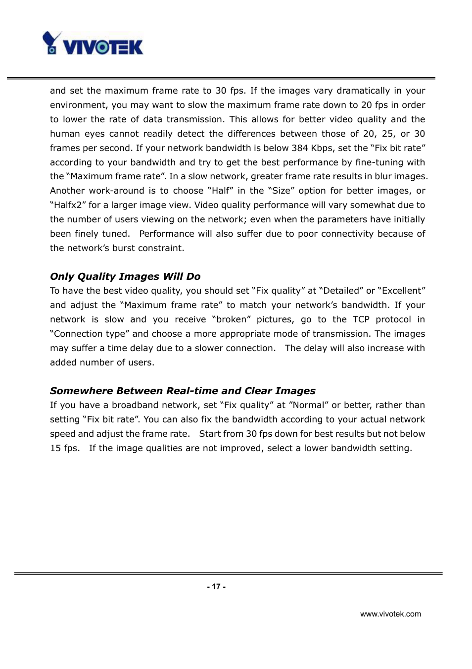 Vivotek IP3132 User Manual | Page 18 / 65