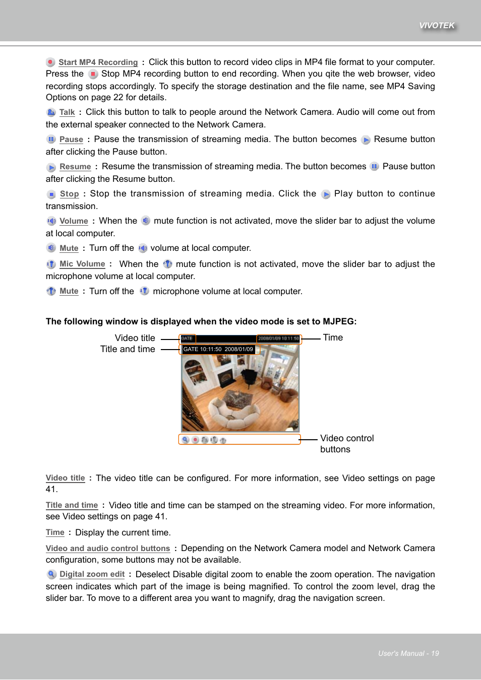 Vivotek IZ7151 User Manual | Page 19 / 110