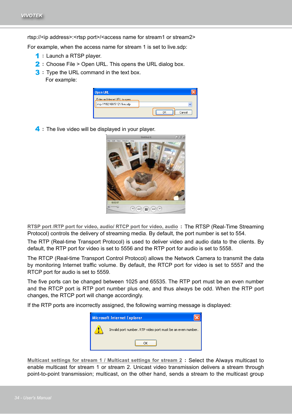 Vivotek IZ7151 User Manual | Page 34 / 110