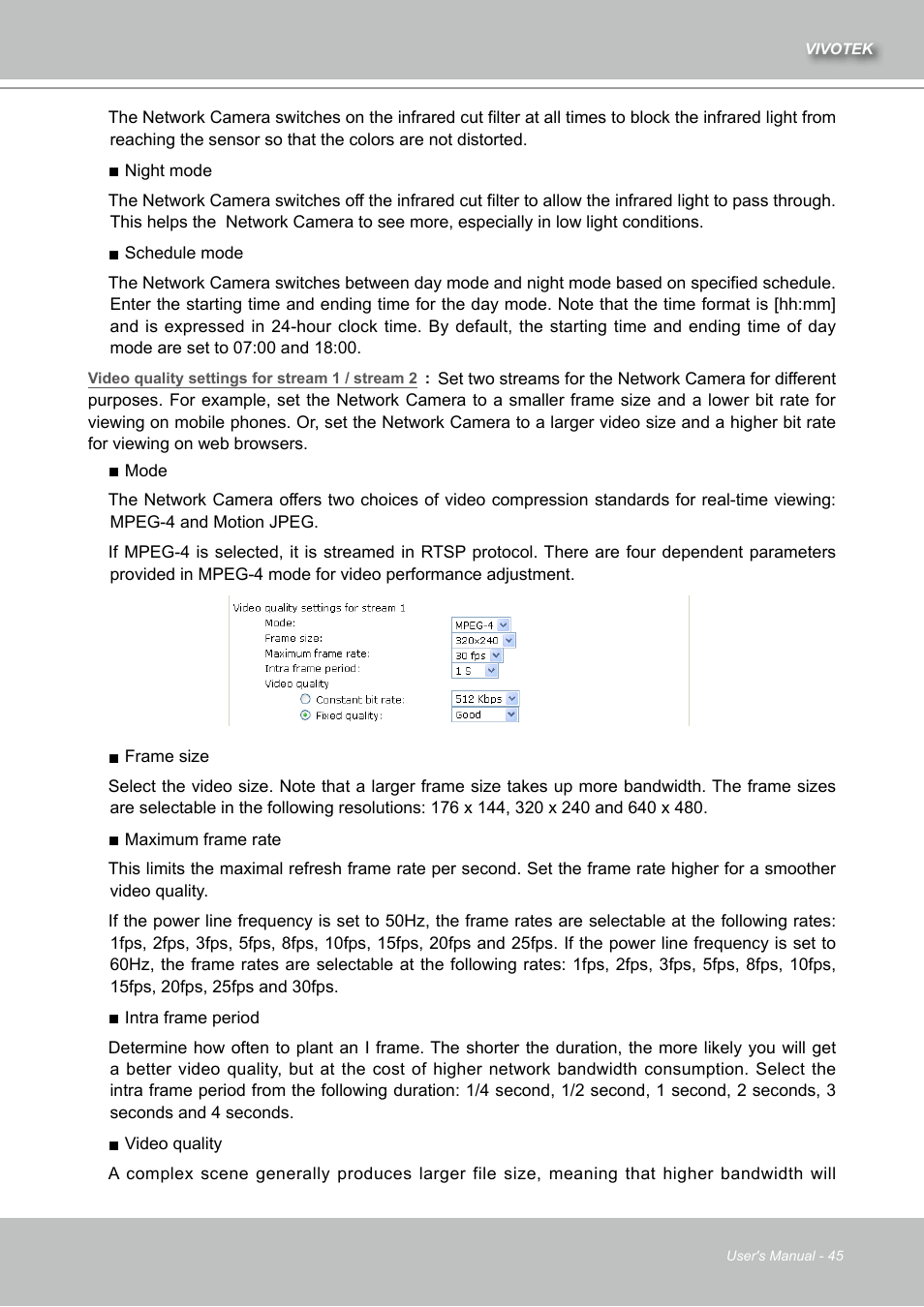 Vivotek IZ7151 User Manual | Page 45 / 110