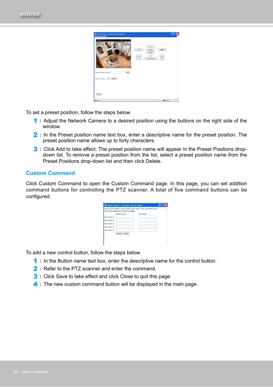 Vivotek IZ7151 User Manual | Page 54 / 110