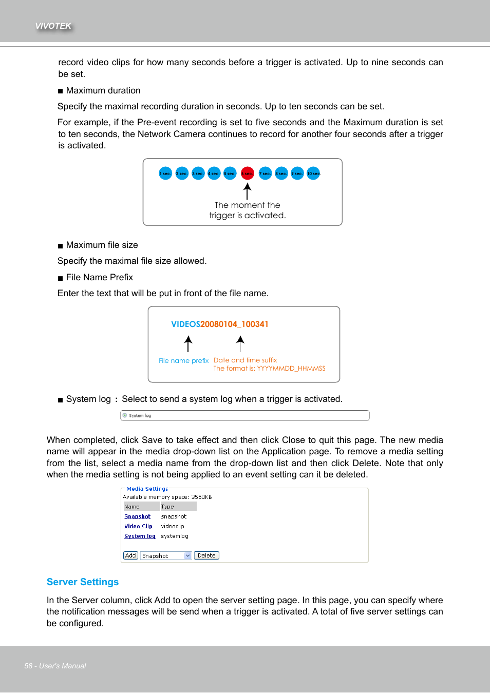 Vivotek IZ7151 User Manual | Page 58 / 110