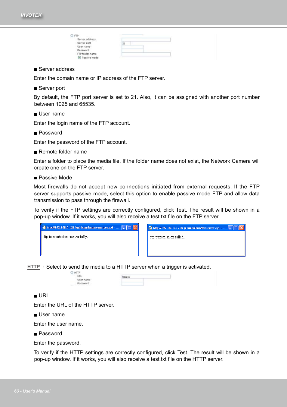 Vivotek IZ7151 User Manual | Page 60 / 110
