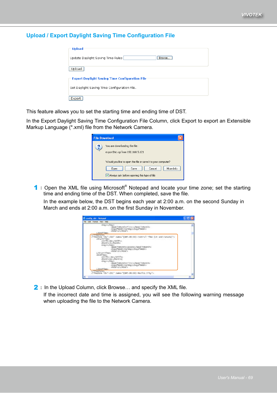 Vivotek IZ7151 User Manual | Page 69 / 110
