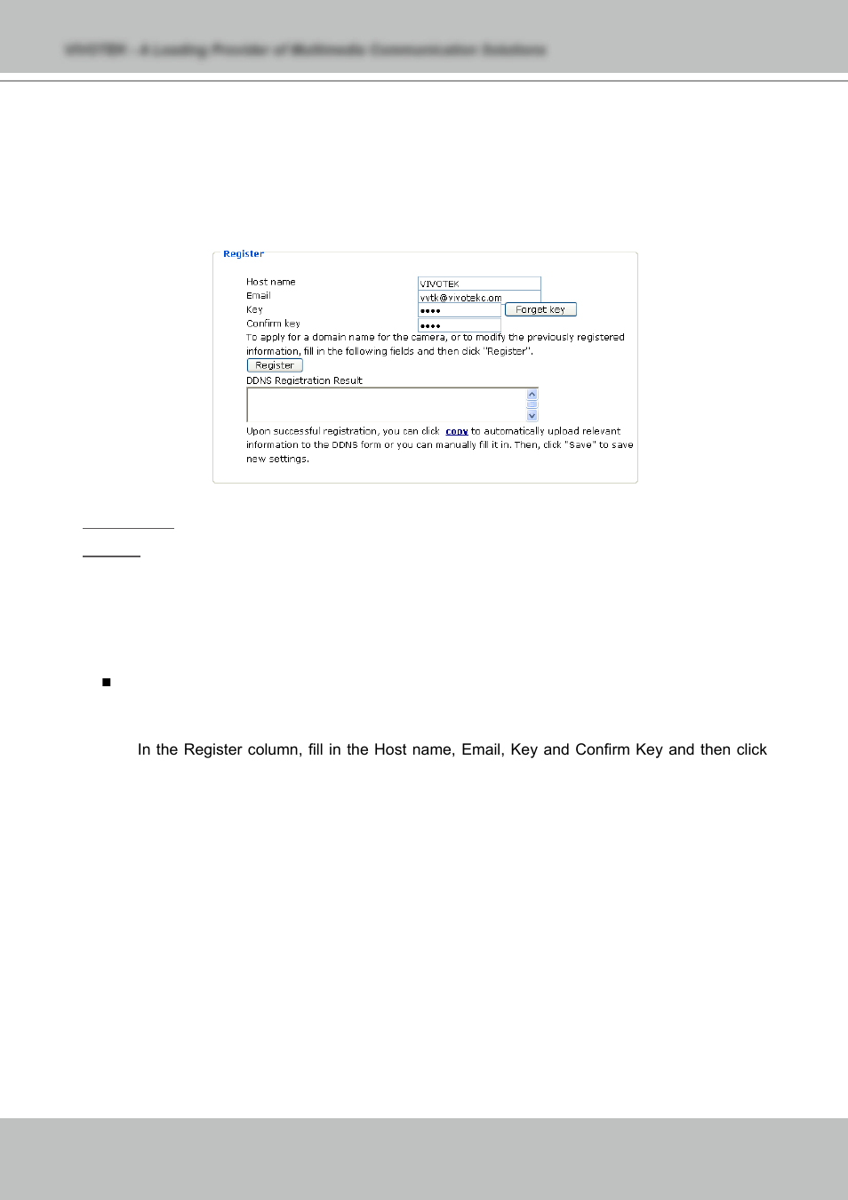 Ddns | Vivotek NETWORK CAMERA IZ7151 User Manual | Page 36 / 103