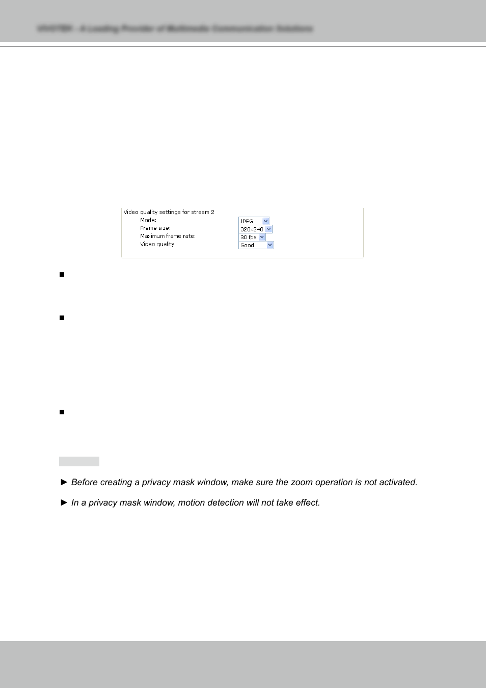 Vivotek NETWORK CAMERA IZ7151 User Manual | Page 46 / 103