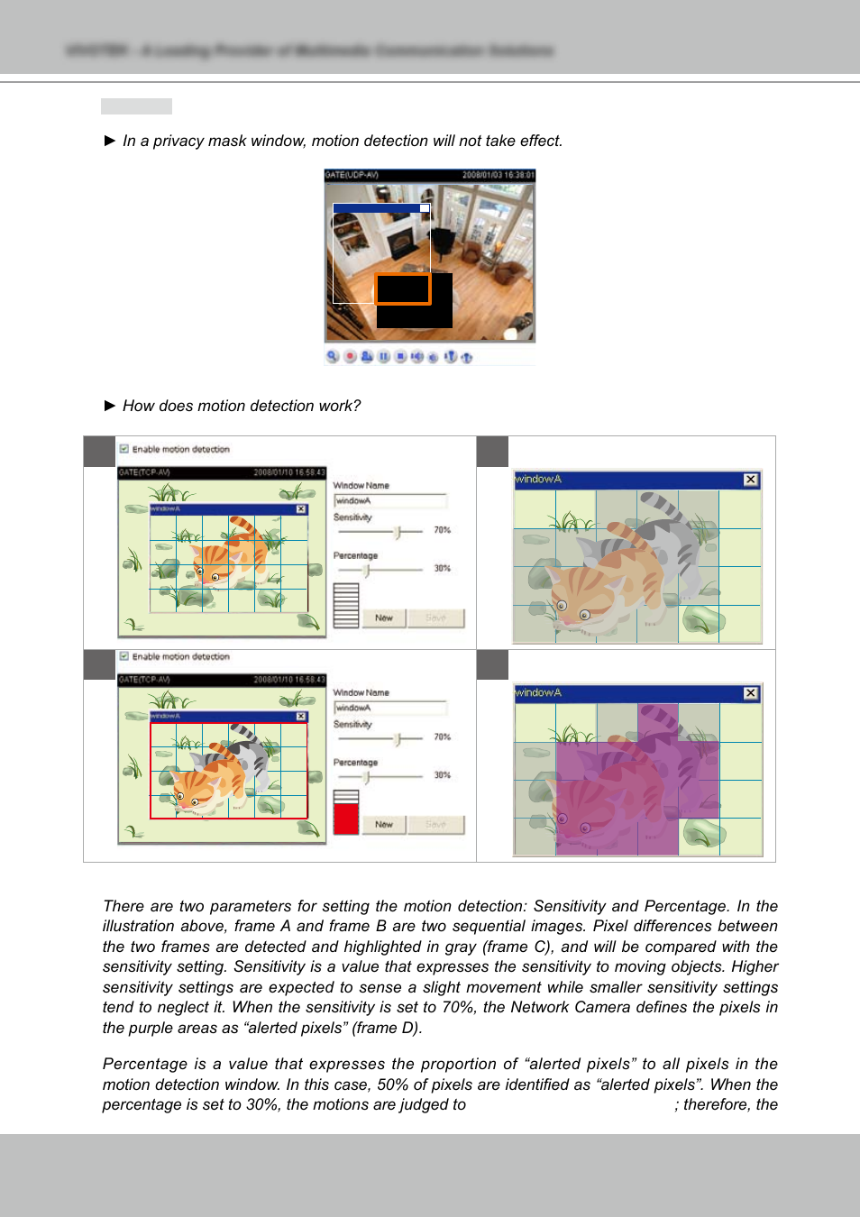 Vivotek NETWORK CAMERA IZ7151 User Manual | Page 50 / 103