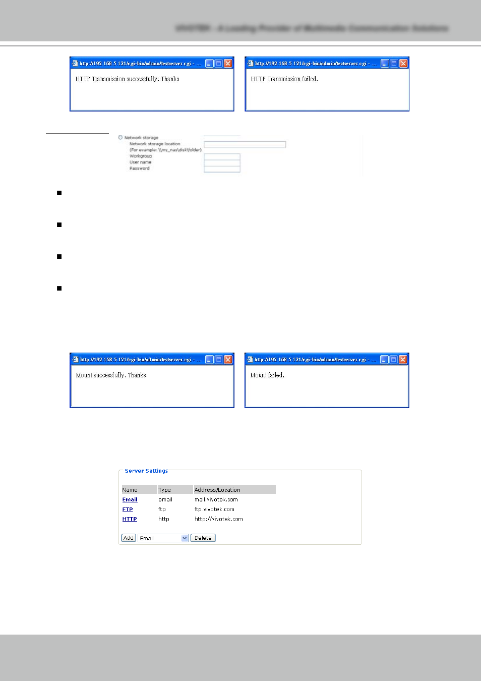 Vivotek NETWORK CAMERA IZ7151 User Manual | Page 61 / 103