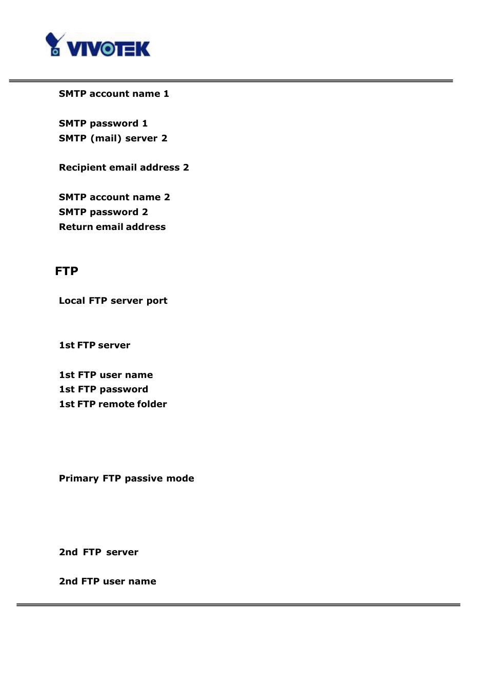 Vivotek PT3122 User Manual | Page 34 / 64