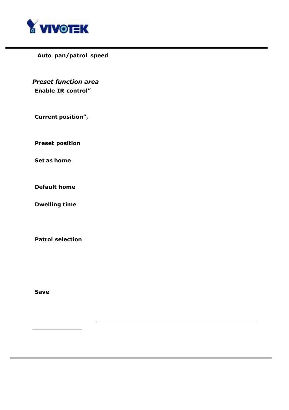 Vivotek PT3122 User Manual | Page 40 / 64
