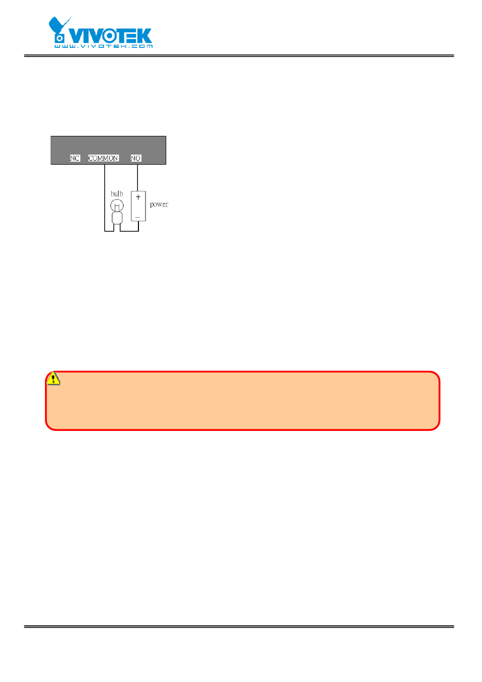 Power adapter | Vivotek VS2403 User Manual | Page 13 / 84