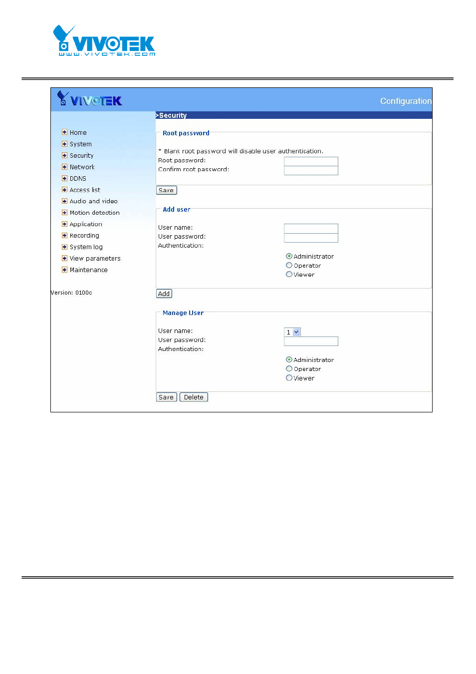 Vivotek FD7131 User Manual | Page 33 / 104