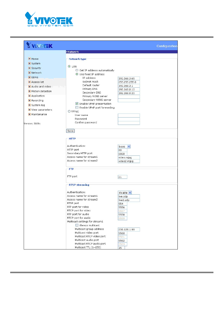 Vivotek FD7131 User Manual | Page 37 / 104