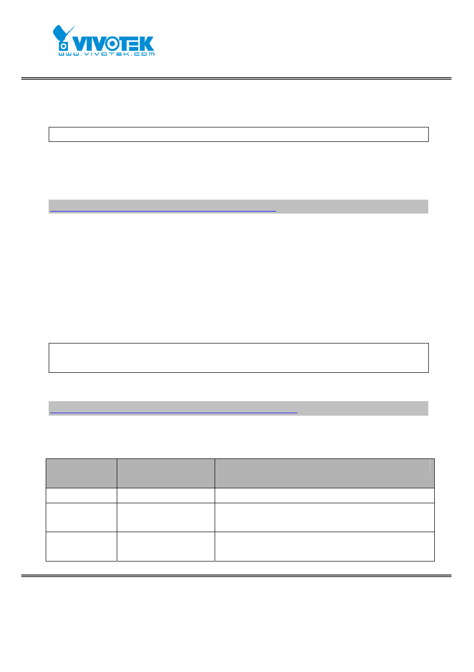 General cgi url syntax and parameters, Security level | Vivotek FD7131 User Manual | Page 64 / 104