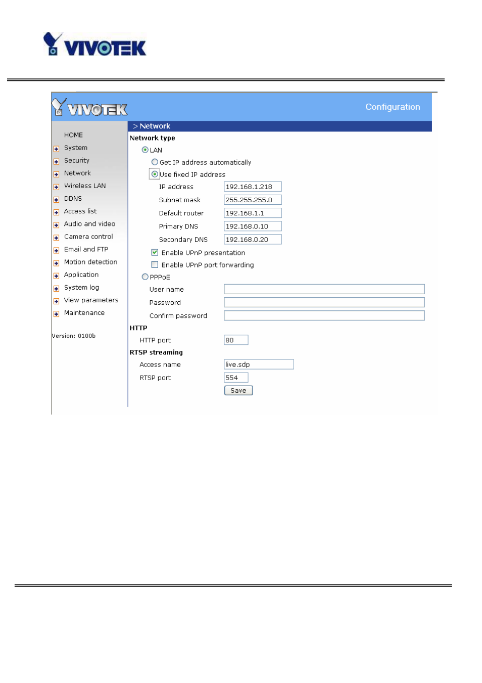 Vivotek WIRELESS PAN/TILT PT7137 User Manual | Page 34 / 79