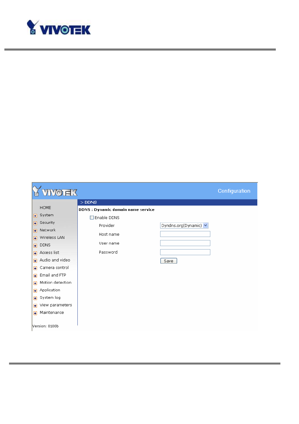 Ddns | Vivotek WIRELESS PAN/TILT PT7137 User Manual | Page 38 / 79