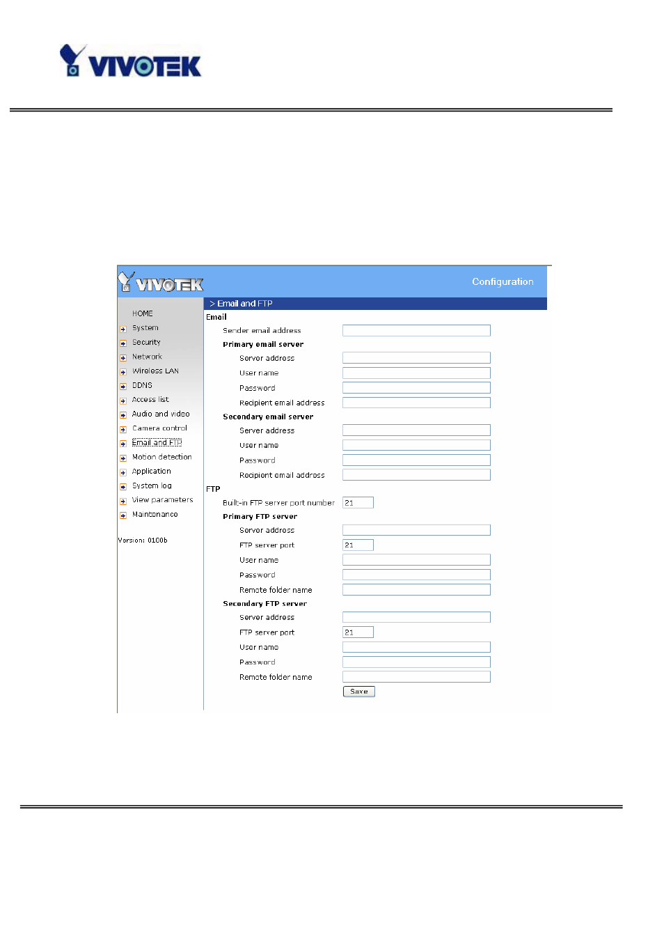Vivotek WIRELESS PAN/TILT PT7137 User Manual | Page 46 / 79