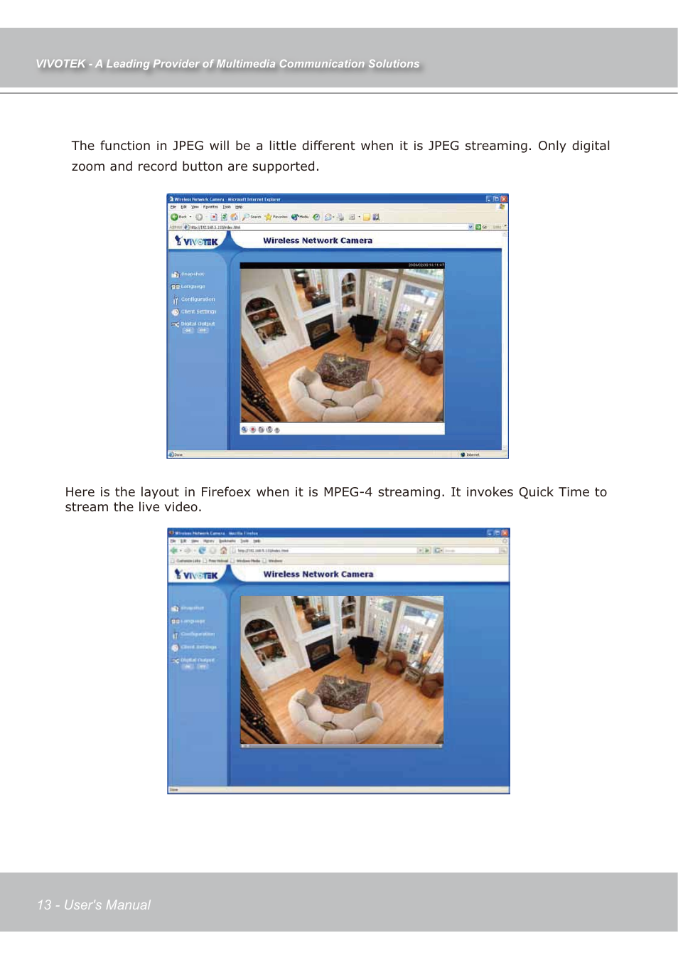 Vivotek IP7138 User Manual | Page 14 / 105