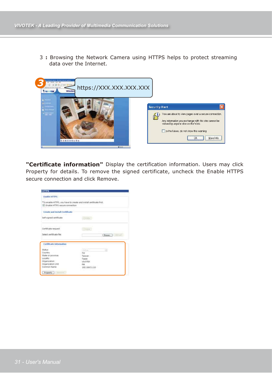 Vivotek IP7138 User Manual | Page 32 / 105