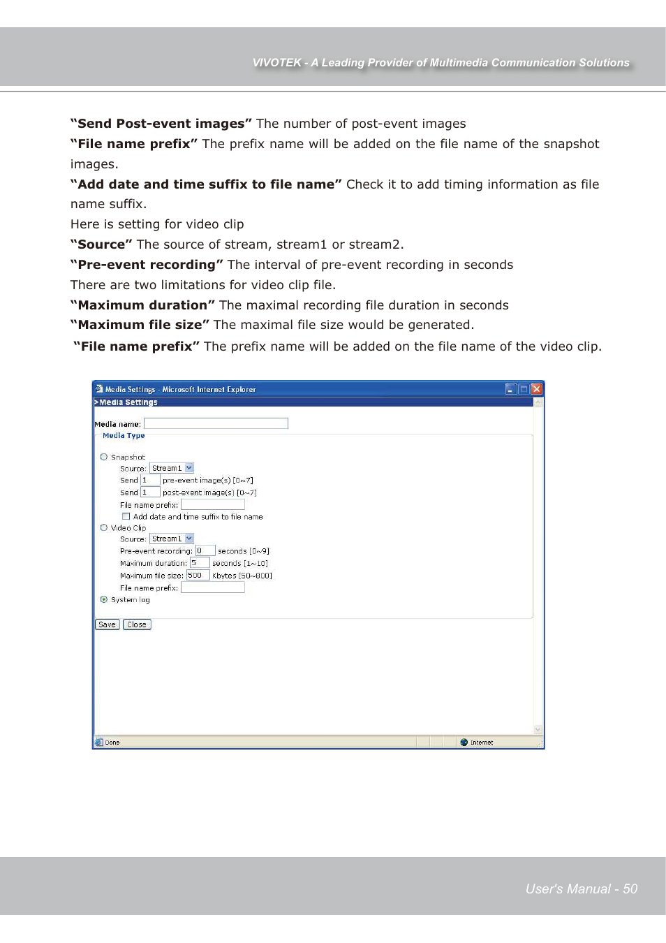 Vivotek IP7138 User Manual | Page 51 / 105