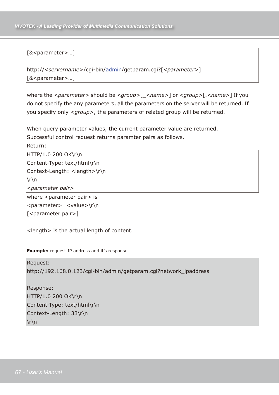 Vivotek IP7138 User Manual | Page 68 / 105