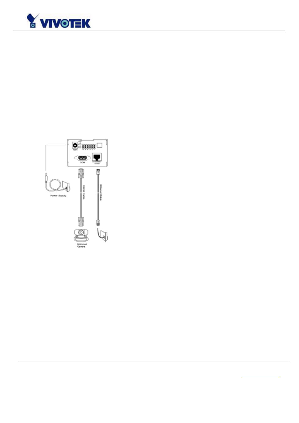 Ethernet environment, Hardware installation, Cable connection | Vivotek VS3102 User Manual | Page 15 / 83