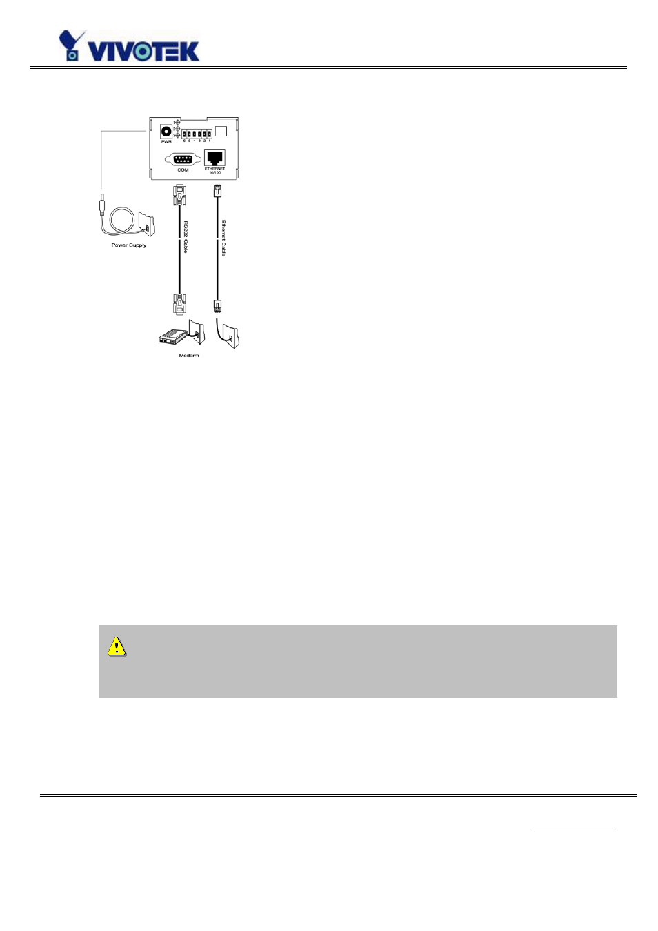 Cable connection, Power on | Vivotek VS3102 User Manual | Page 19 / 83