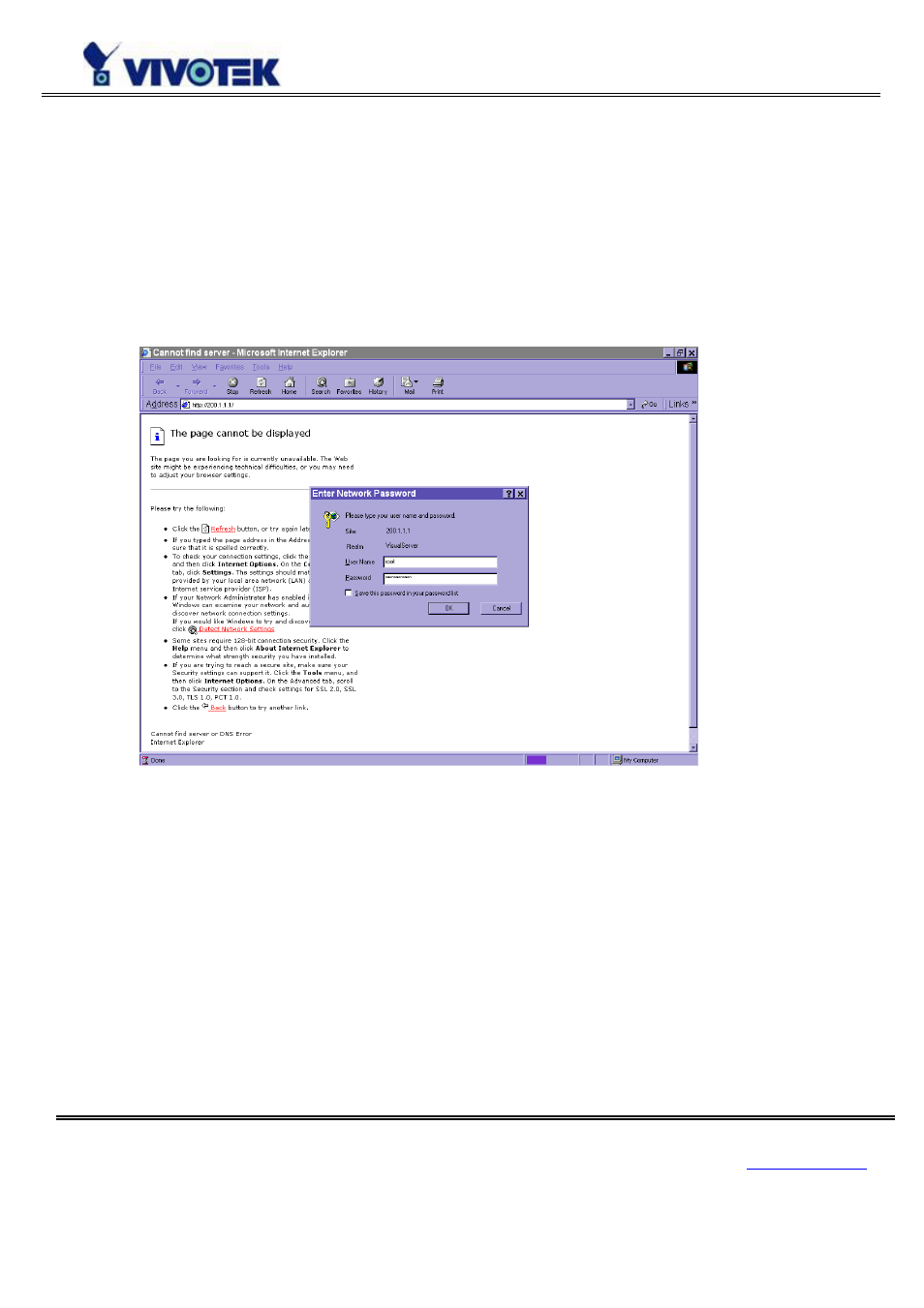 Initial access to the video server | Vivotek VS3102 User Manual | Page 28 / 83