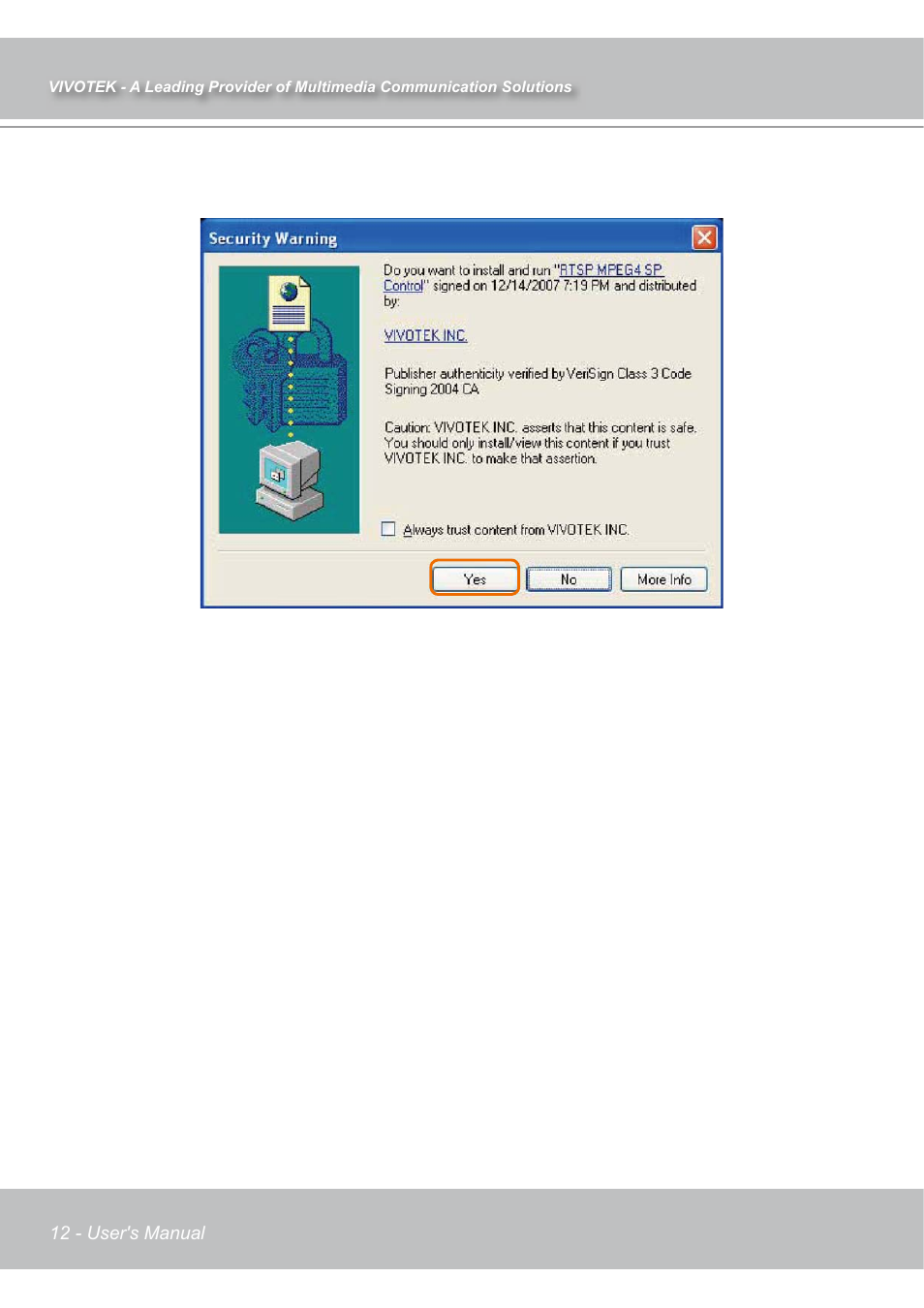 Vivotek IP7139 User Manual | Page 13 / 109