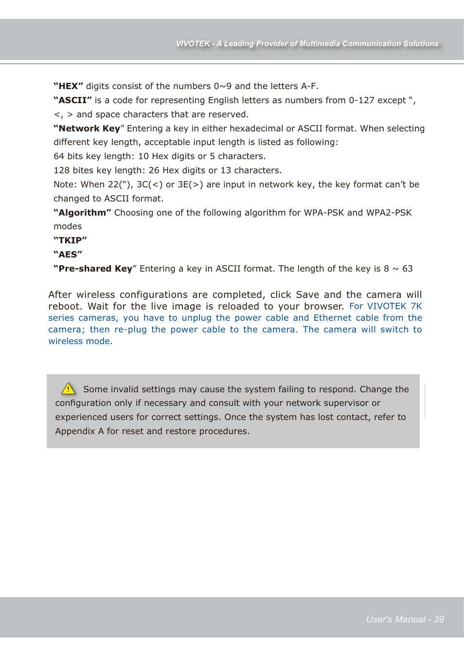Vivotek IP7139 User Manual | Page 40 / 109