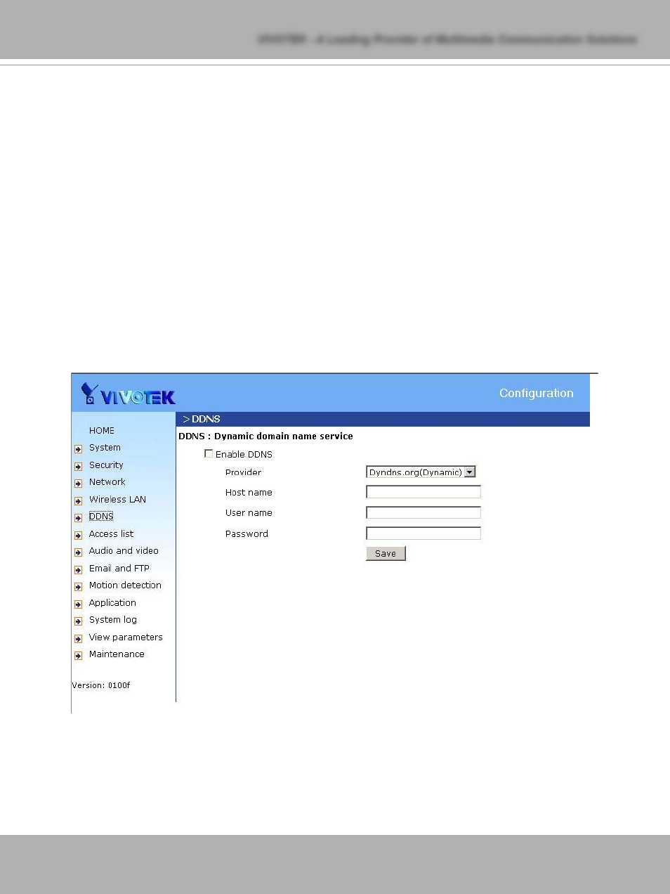 Ddns | Vivotek IP7137 User Manual | Page 33 / 72