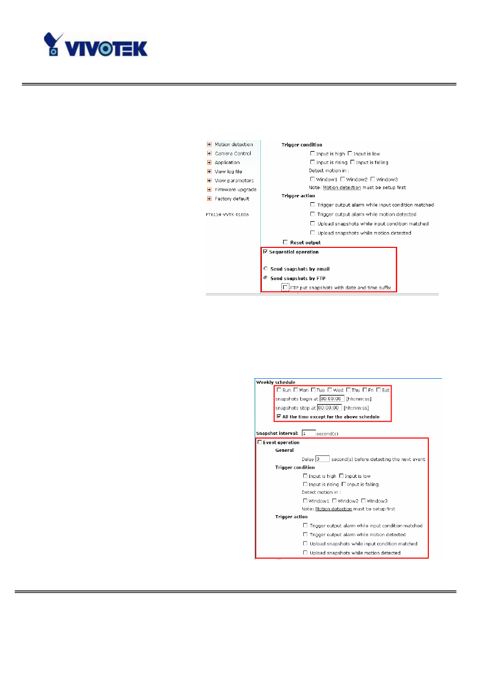 Build a security application | Vivotek PZ6122 User Manual | Page 31 / 93