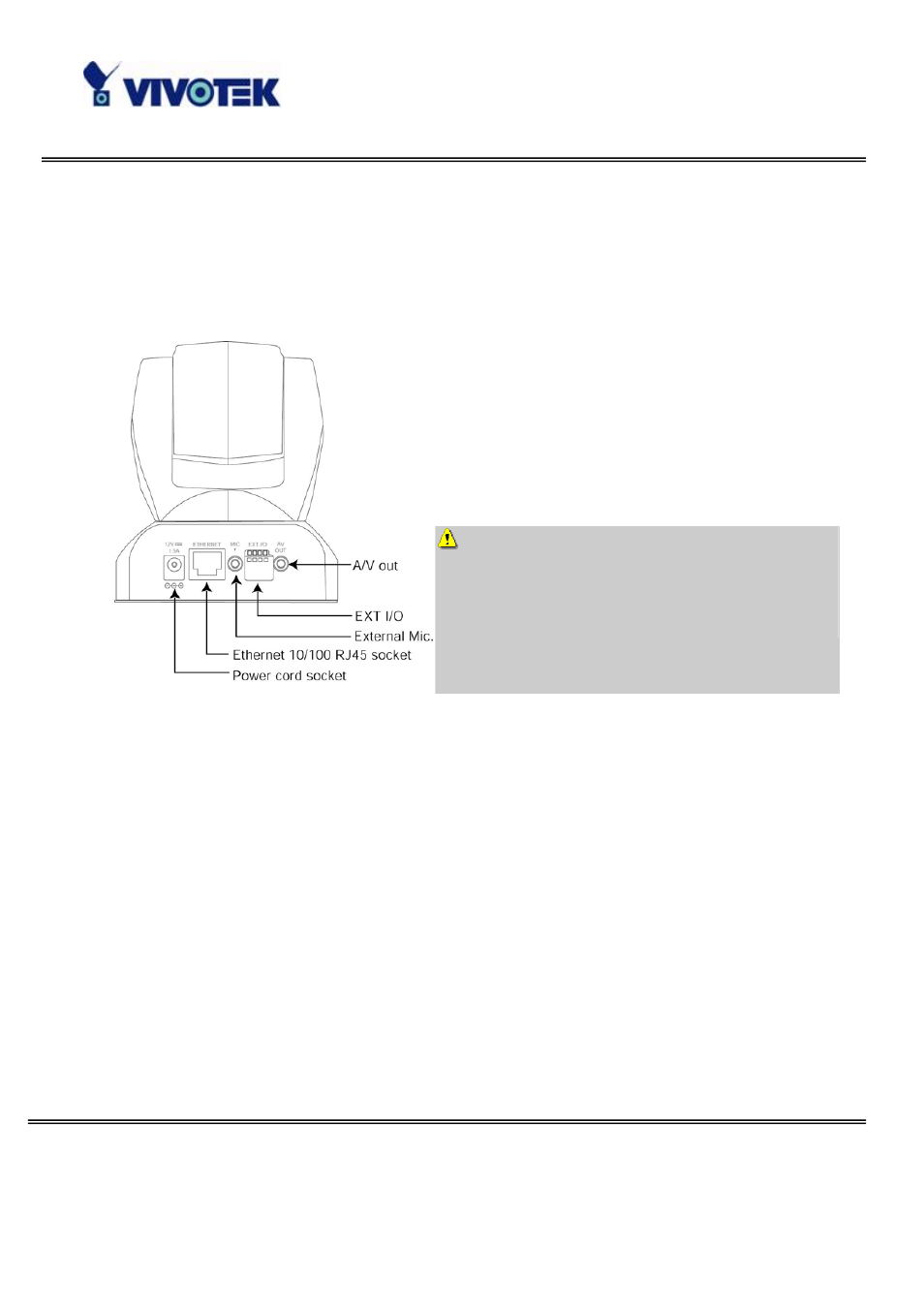Installation, Hardware installation | Vivotek PZ6122 User Manual | Page 8 / 93