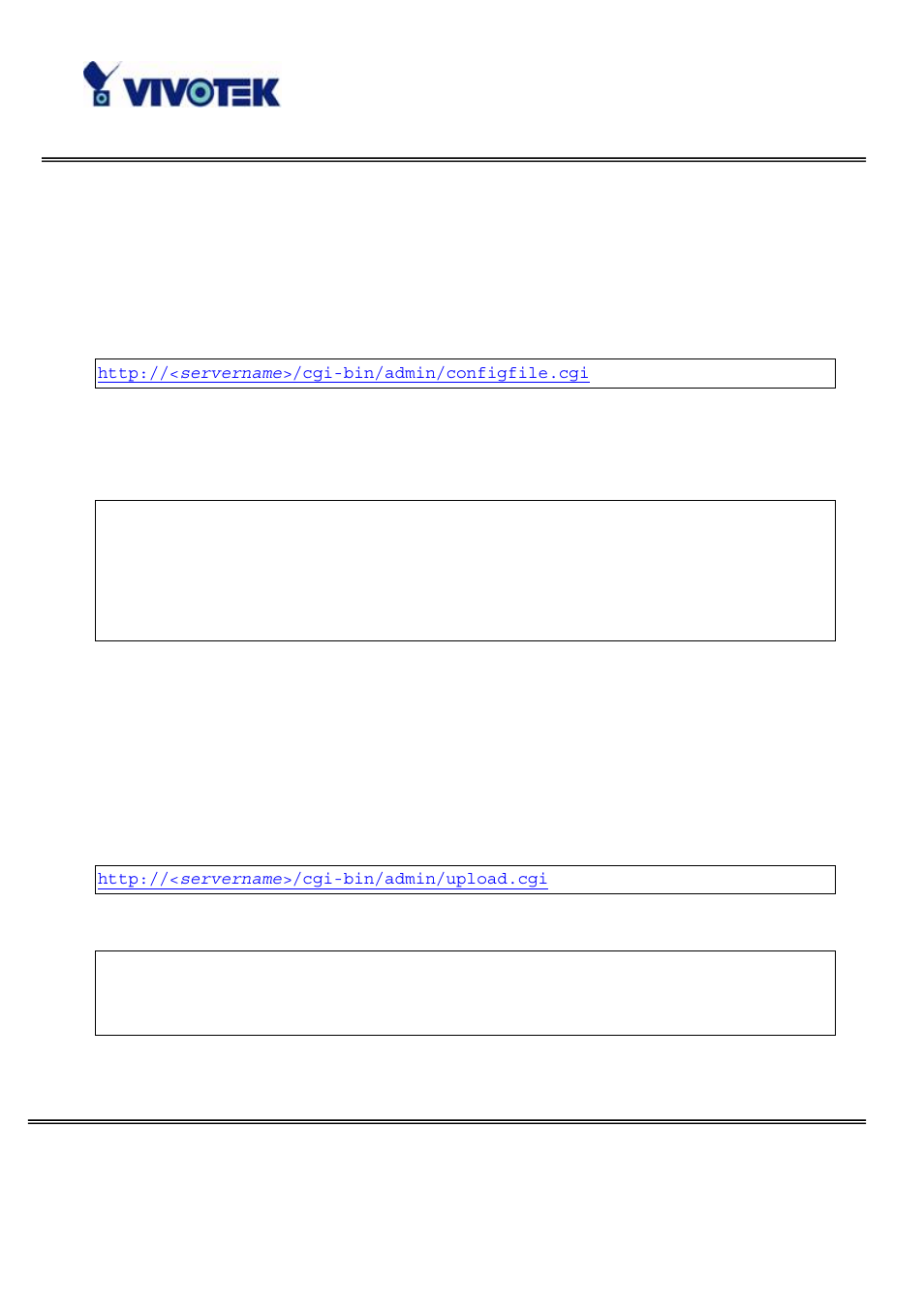 Configuration file, Upload file (firmware) | Vivotek PZ6122 User Manual | Page 87 / 93