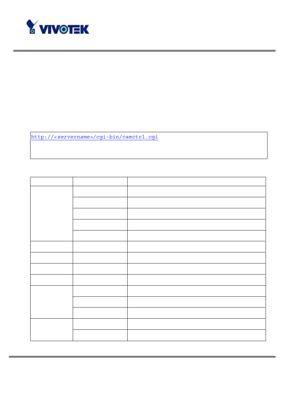 Camera control | Vivotek PZ6122 User Manual | Page 88 / 93